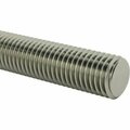 Bsc Preferred High-Strength Steel Threaded Rod 3/4-10 Thread Size 4 Feet Long 90322A194